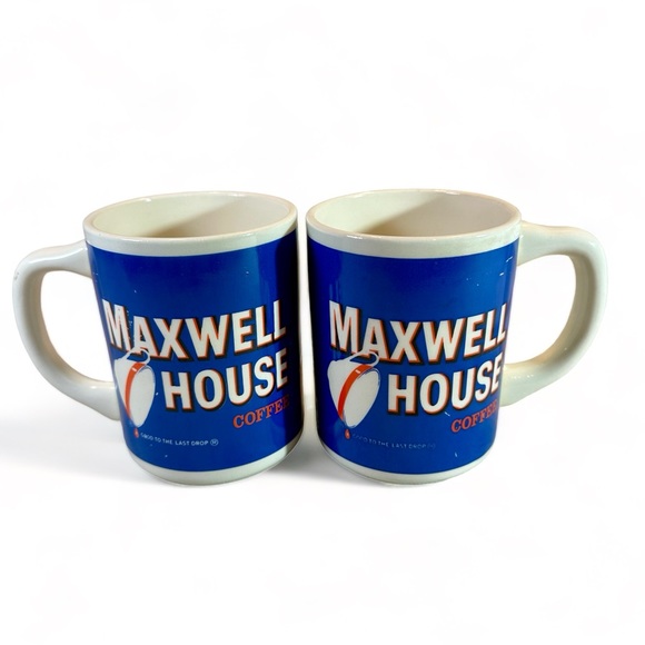 Maxwell House Dining Vintage Maxwell House Coffee Mugs Good To The